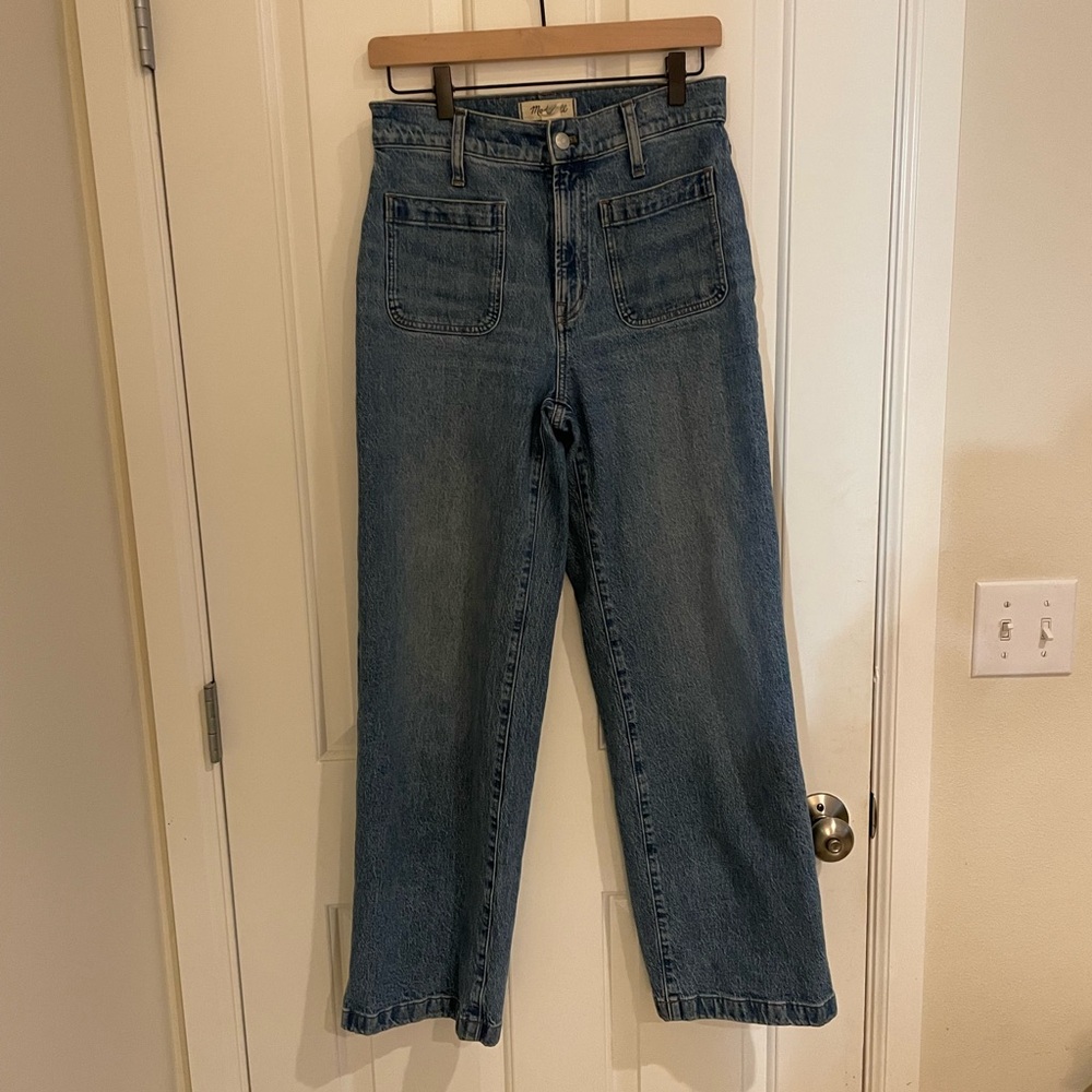 Madewell High rise Wide-leg Jeans